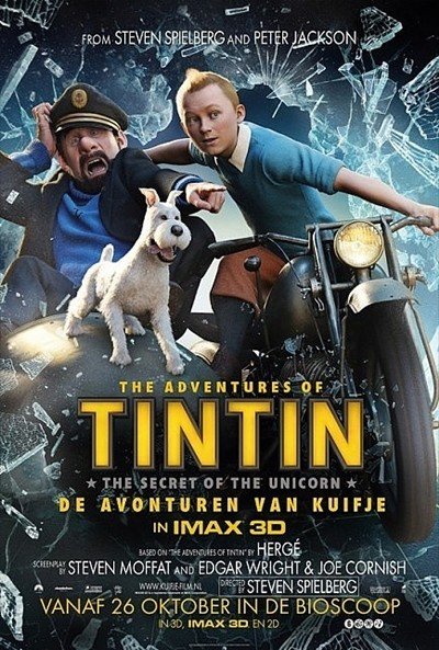 Приключения Тинтина (2011) смотреть онлайн HD