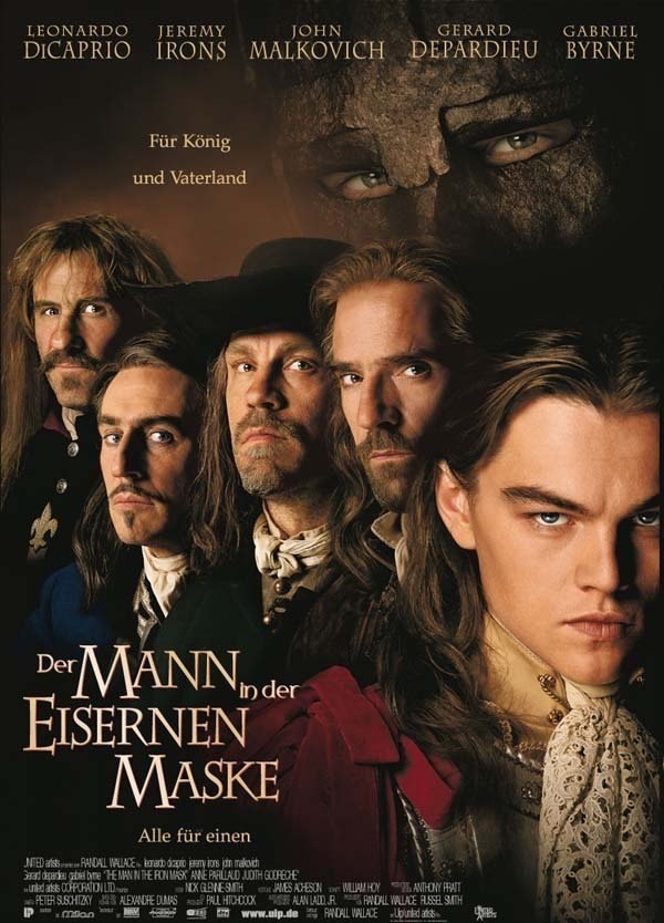 Человек в железной маске (1998) смотреть онлайн HD