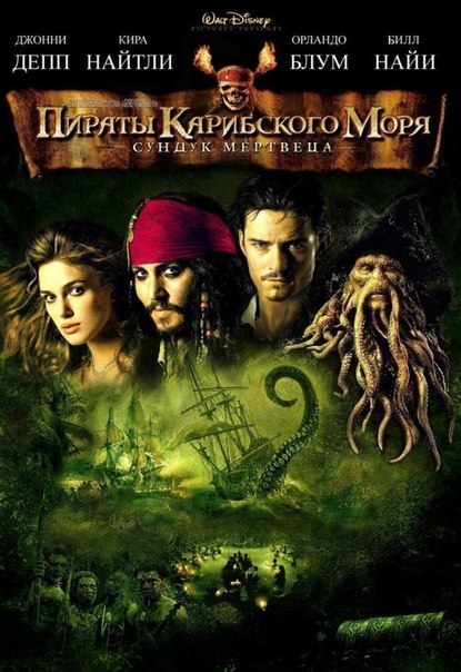 Пираты Карибского Моря 2: Сундук Мертвеца (2006) смотреть онлайн HD